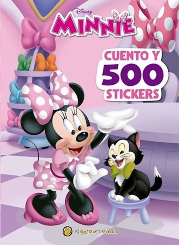 Mundo de stickers - Minnie Cuentos y 500 stickers