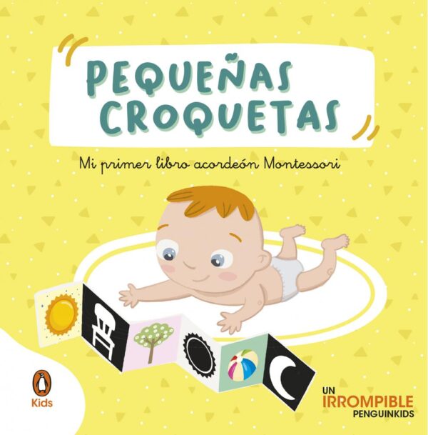 Pequeñas croquetas. Mi primer libro acordeón Montessori