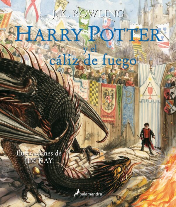 Harry Potter y el caliz de fuego - Ilustrado (HP 4)