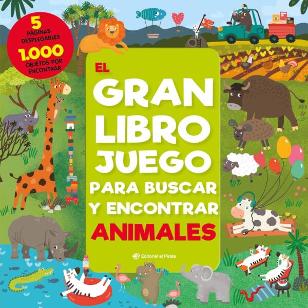 El gran libro juego para buscar y encontrar animales