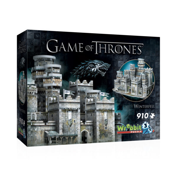 Puzzle 3D Game of Thrones Winterfell (910) - Imagen 2