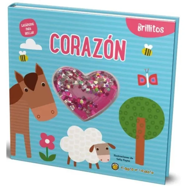 Corazon - Brillitos de silicona