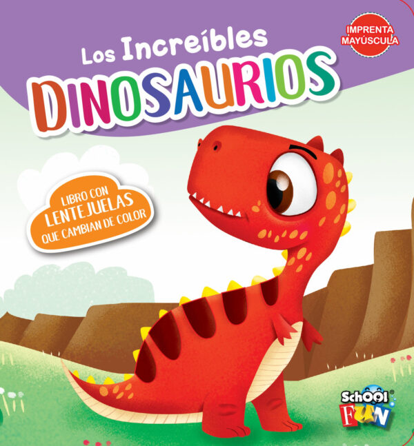 Los increíbles dinosaurios - Lentejuelas