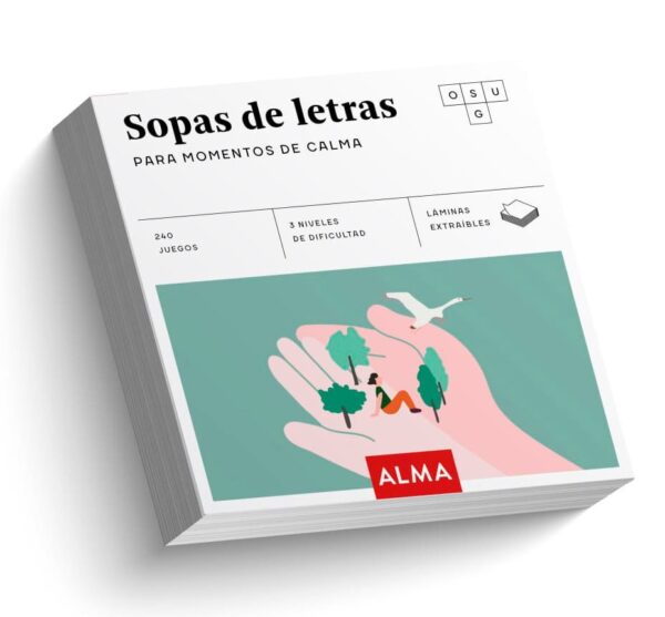 Sopas de letras para momentos de calma