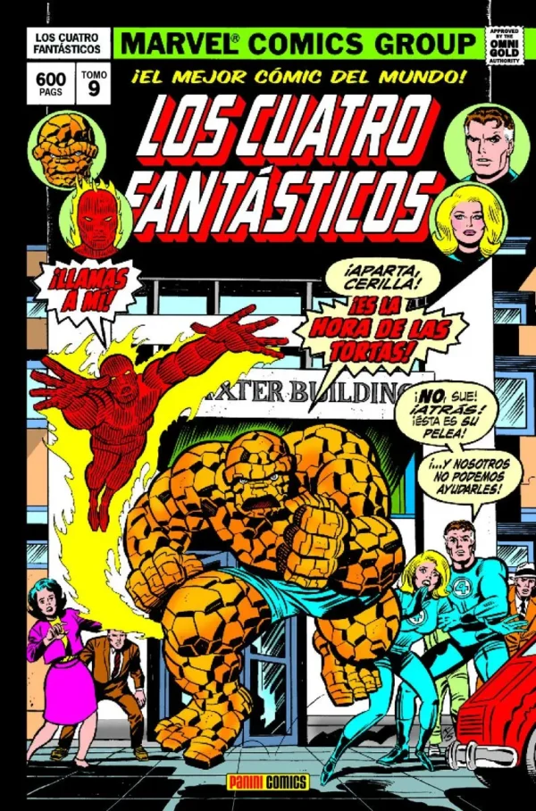 Marvel Gold. Los Cuatro Fantásticos 9: Cuando los titanes chocan