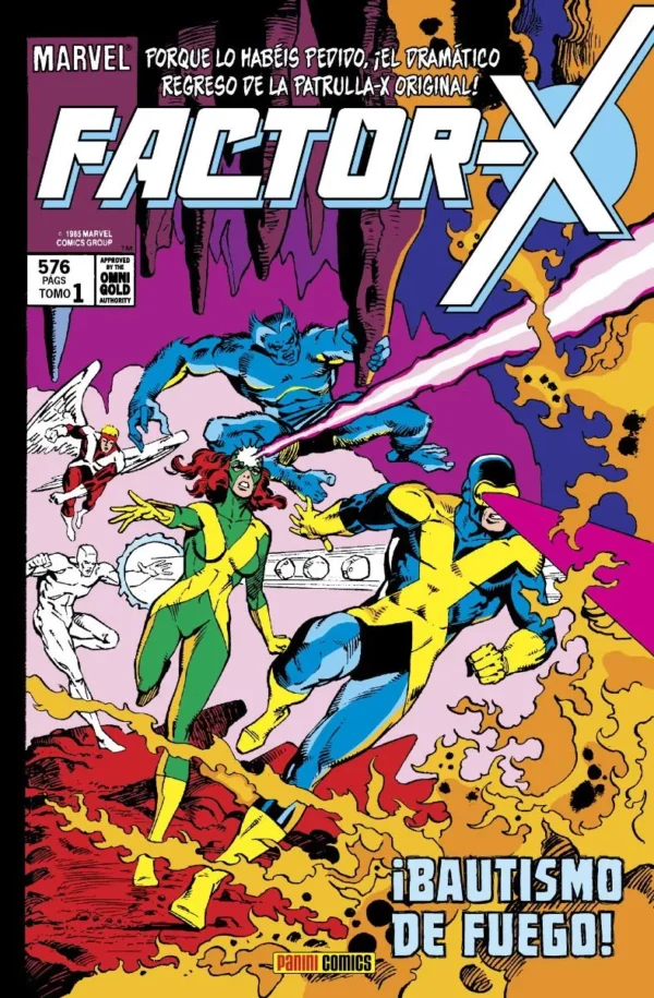 Marvel Gold. Factor-X 1: ¡Bautismo de fuego!