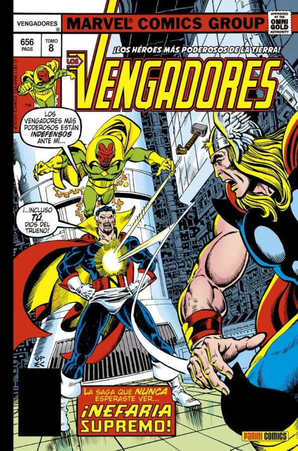 Marvel Gold. Los Vengadores 8: Nefaria Supremo