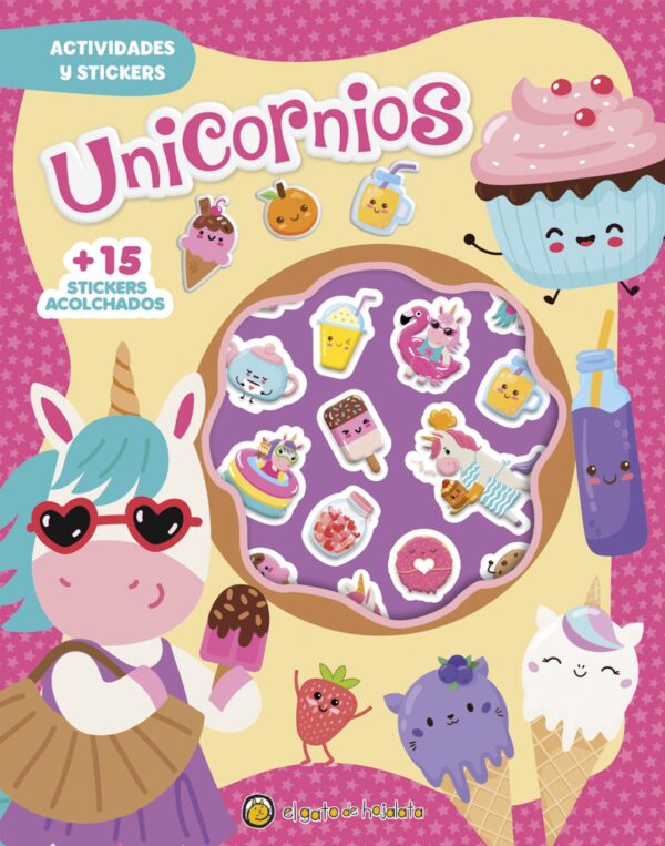 Stickers Acolchaditos: Unicornios