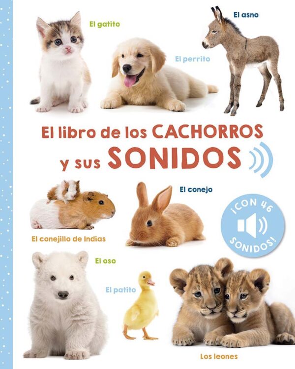 El libro de los cachorros y sus sonidos