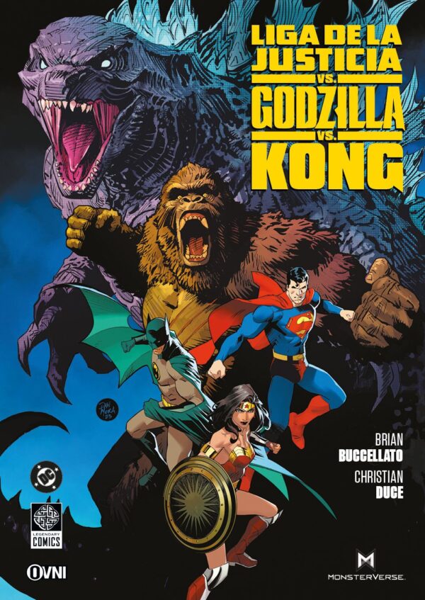 Liga de la Justicia vs Godzilla vs King Kong