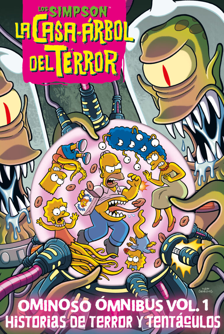 Los Simpson: La casa-árbol del terror 1 Ominoso Ómnibus vol. 1 Historias de terror y tentáculos