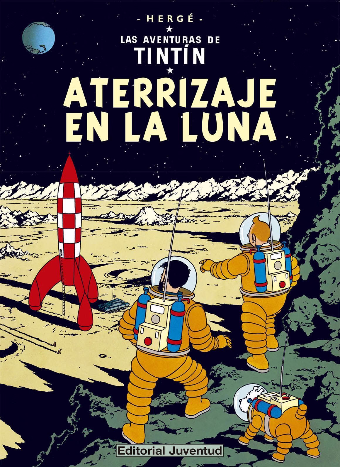 Tintin Aterrizaje en la Luna