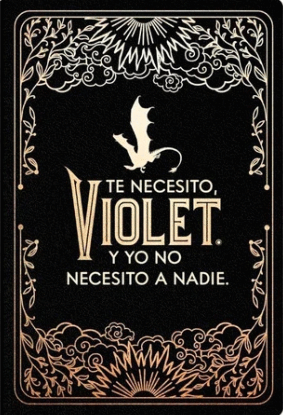 Diario oficial de Alas de sangre: Te necesito, Violet