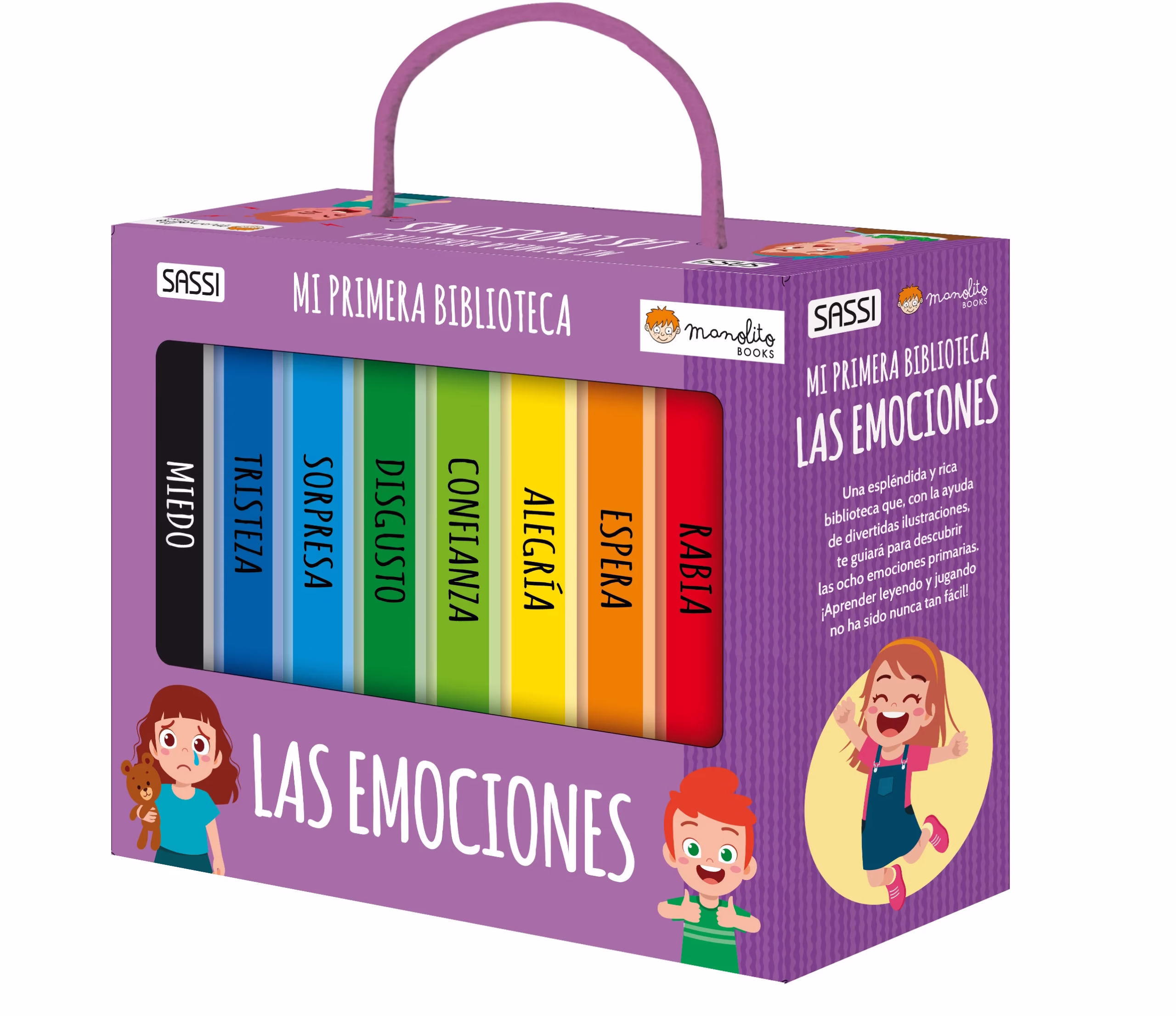 Mi primera biblioteca. Las emociones