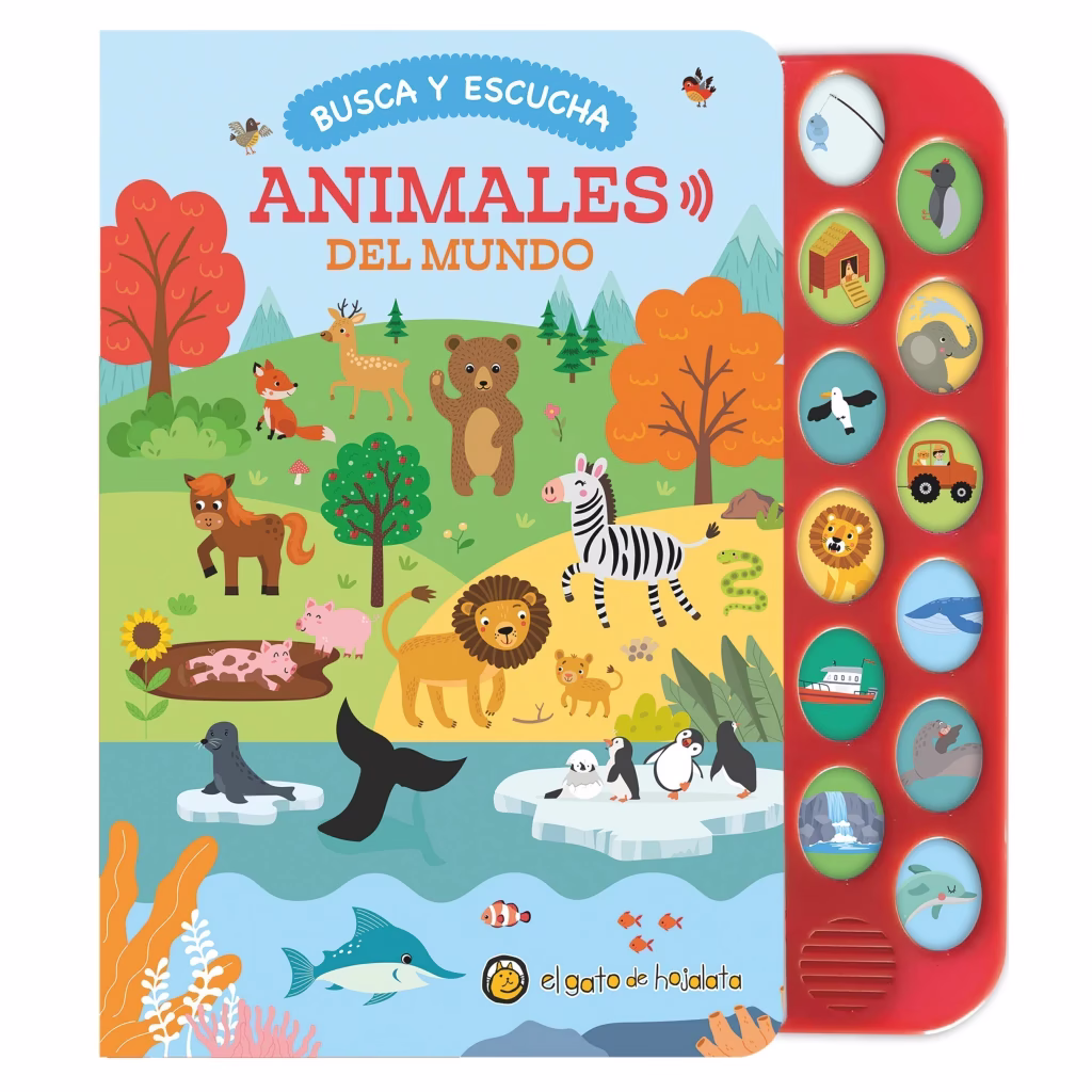 Busca y escucha. Animales del mundo