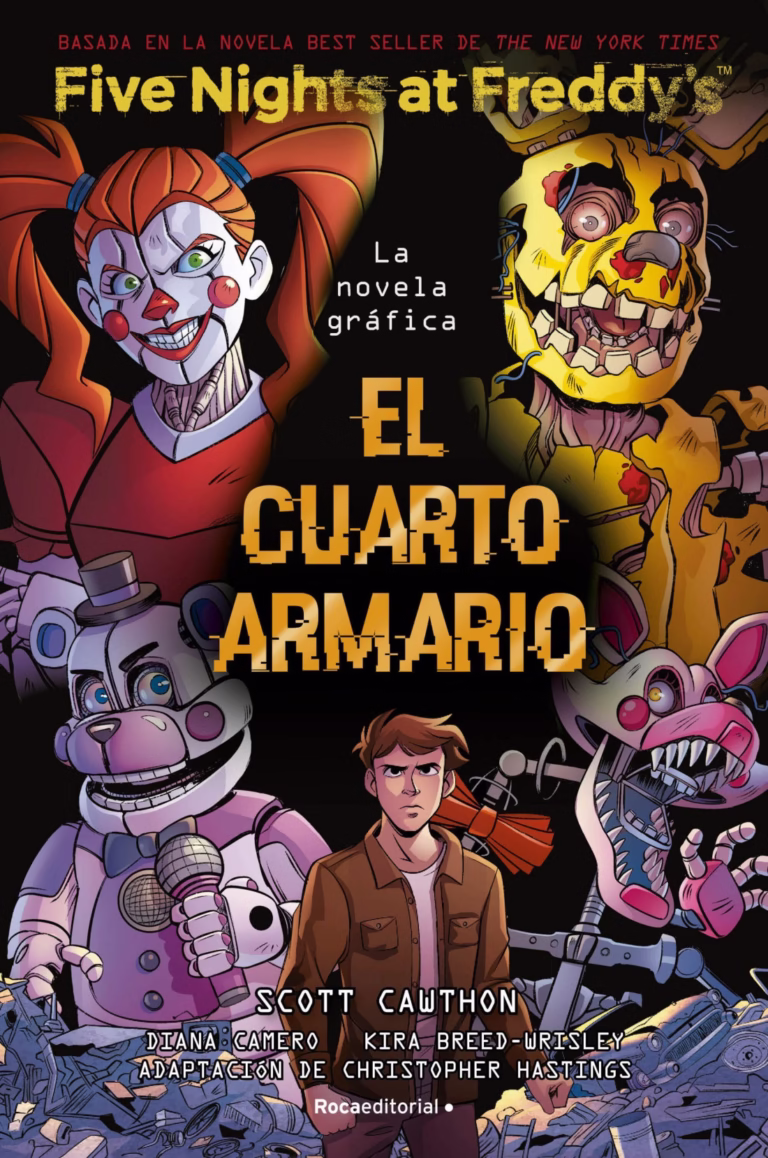 Five Nights At Freddy's. La novela gráfica - El cuarto armario