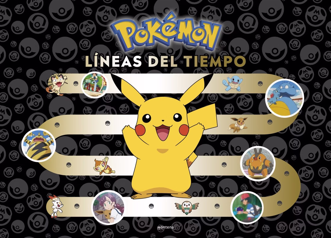 Pokémon. Líneas del tiempo