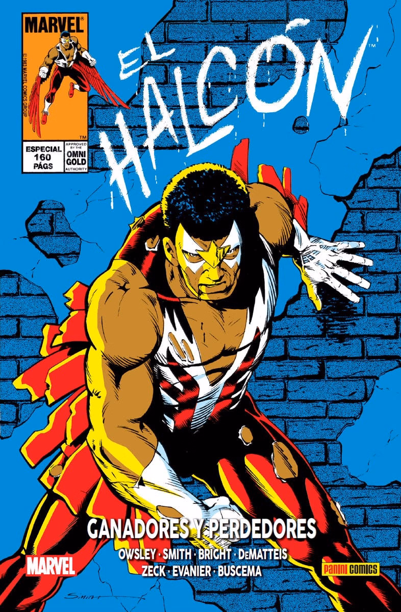 100% Marvel HC. El Halcón. Ganadores y perdedores