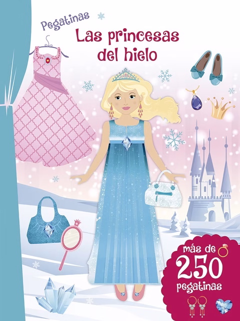 Pegatinas. Las princesas de hielo