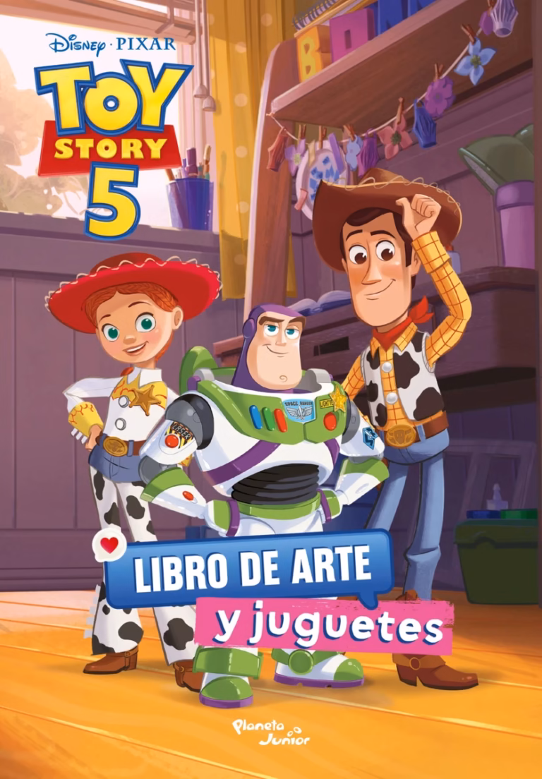 Toy Story 5. Libro de arte y juguetes