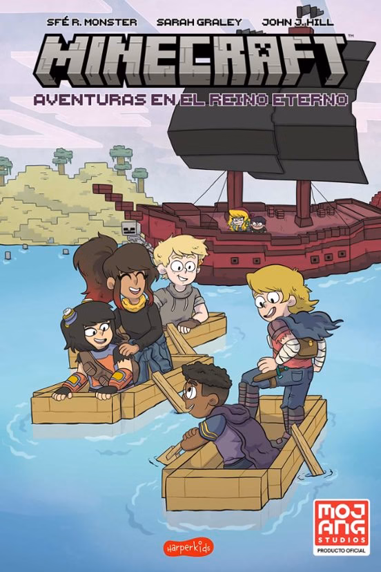 Minecraft: Aventuras en el reino eterno (comic)