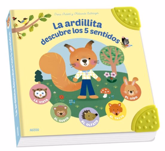 La ardillita descubre los 5 sentidos