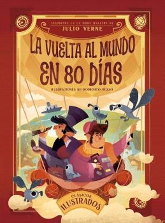 Clásicos ilustrados: La vuelta al mundo en 80 días