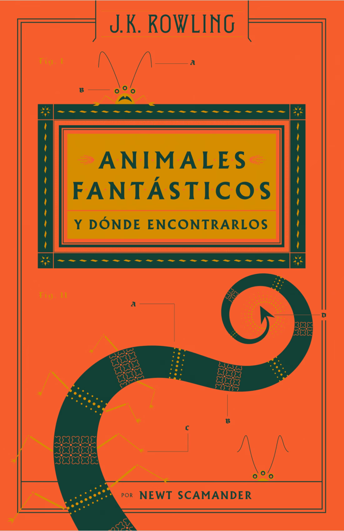 Animales fantásticos y dónde encontrarlos (Un libro de la biblioteca de Hogwarts)