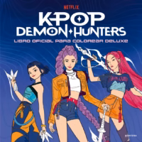 KPop Demon Hunters - Libro oficial para colorear deluxe