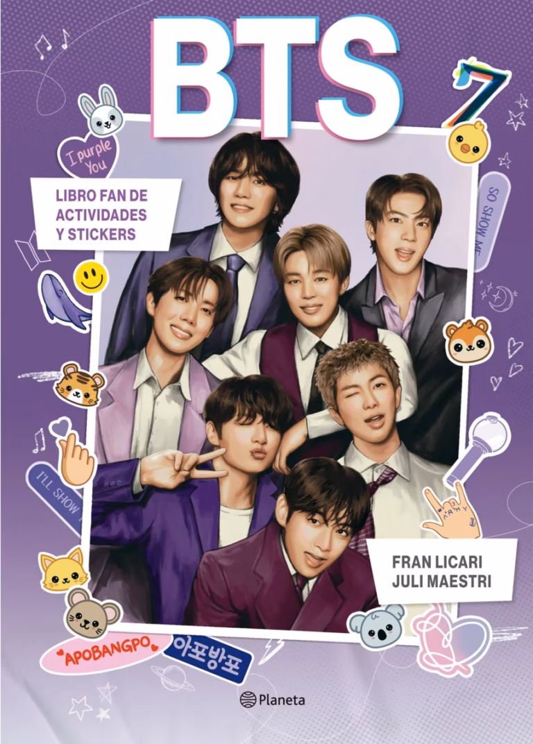 BTS. Libro de actividades y stickers