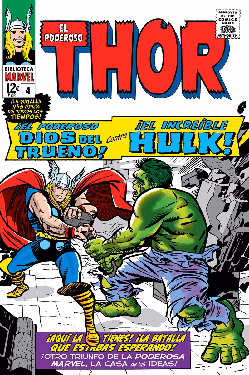 Biblioteca Marvel 21. El Poderoso Thor 4 1964-65